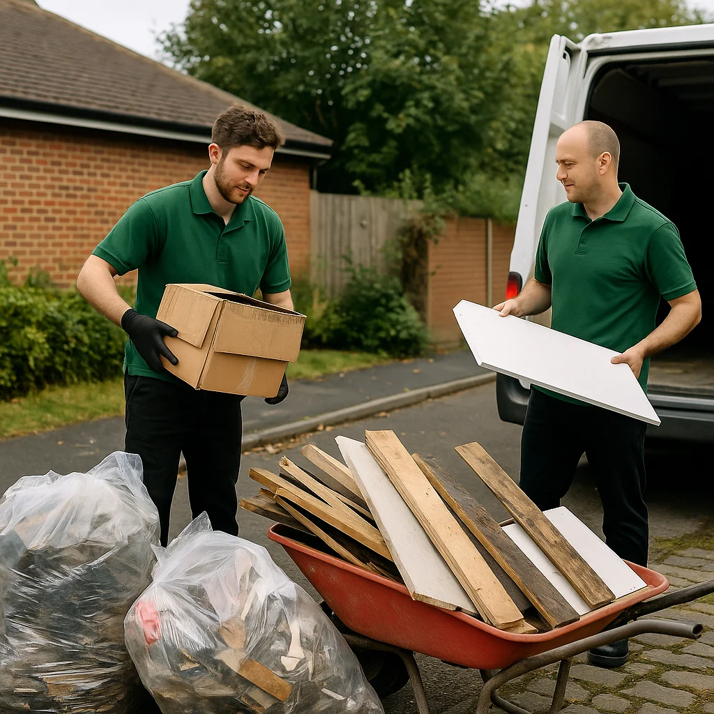 Emergency Man and Van Garbage Removal